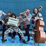 MK Skirball 2024 cray colored blues Mostly Kosher Band